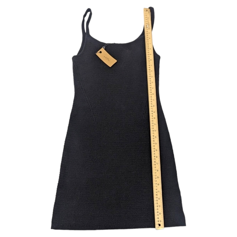 Rag & Bone Lena Mini Dress NEW Bodycon Crochet Dress Womens Medium Black - Picture 14 of 14